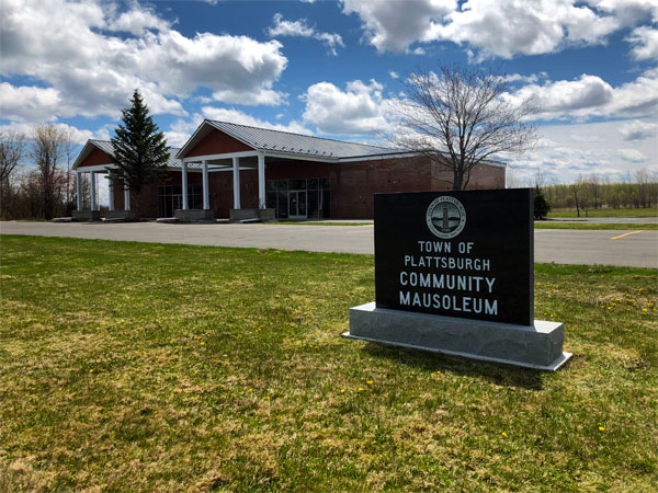 Community Mausoleum, the Town of Plattsburgh, New York